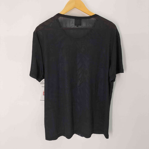 衣櫻 薔薇 スカル ガール グラフィックプリントTシャツ メンズ JPN:XXL